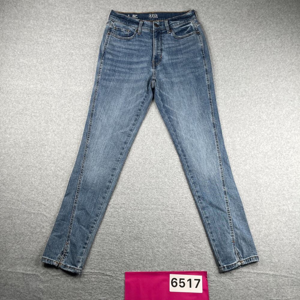 A New Approach Jeans Womens Size 6 Skinny High Rise Blue Casual